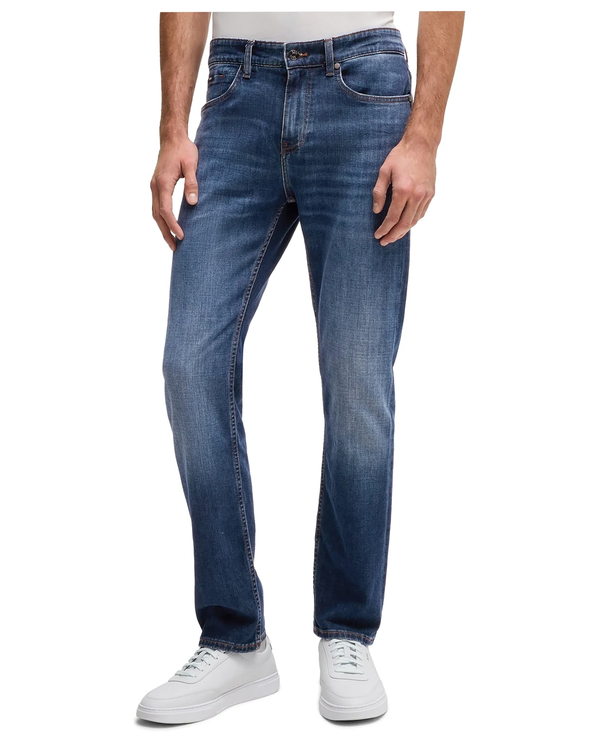 Men's Comfort-Stretch Denim Delaware Slim-Fit Jeans
