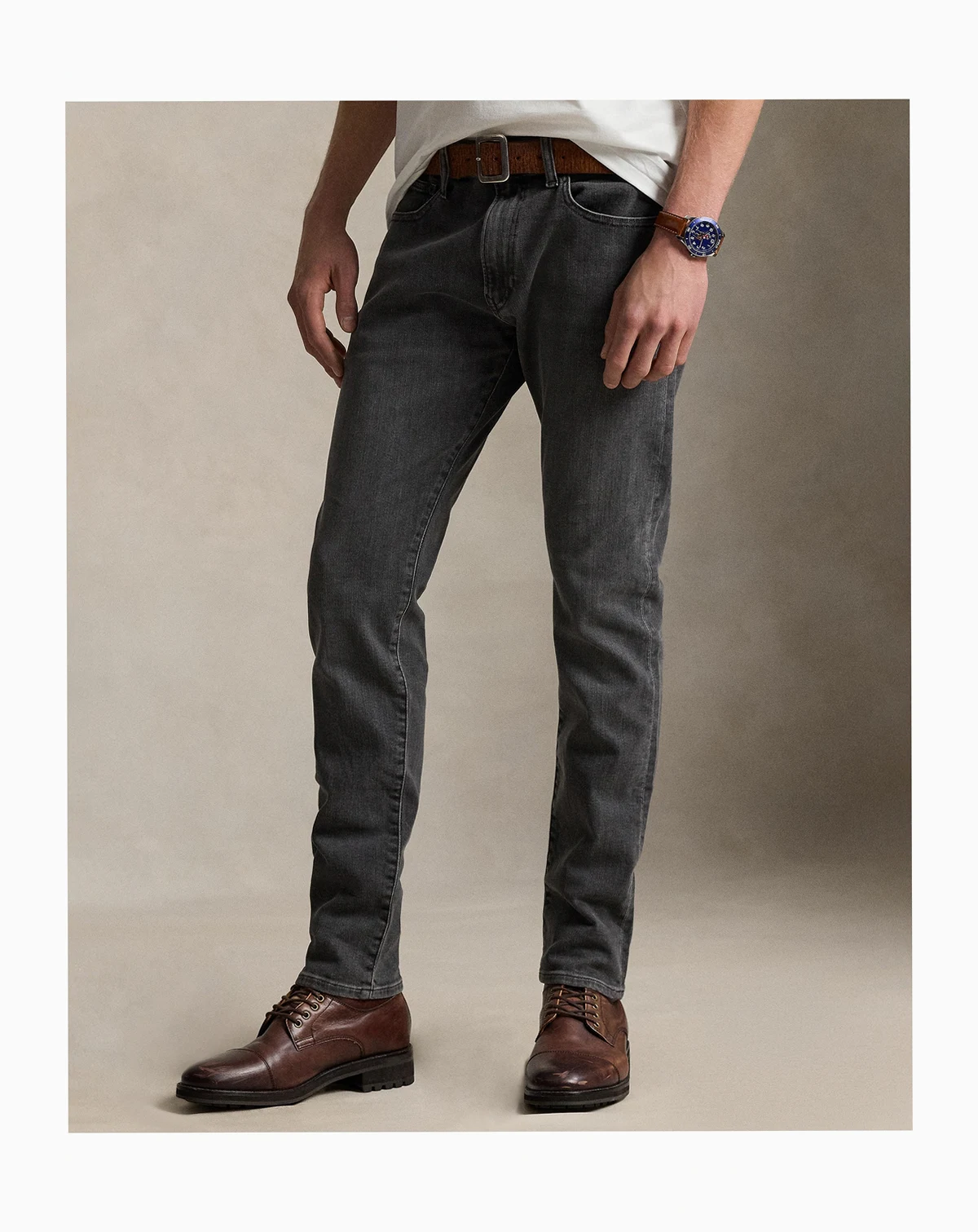 Men's Parkside Active Taper Zip-Fly Stretch Jeans