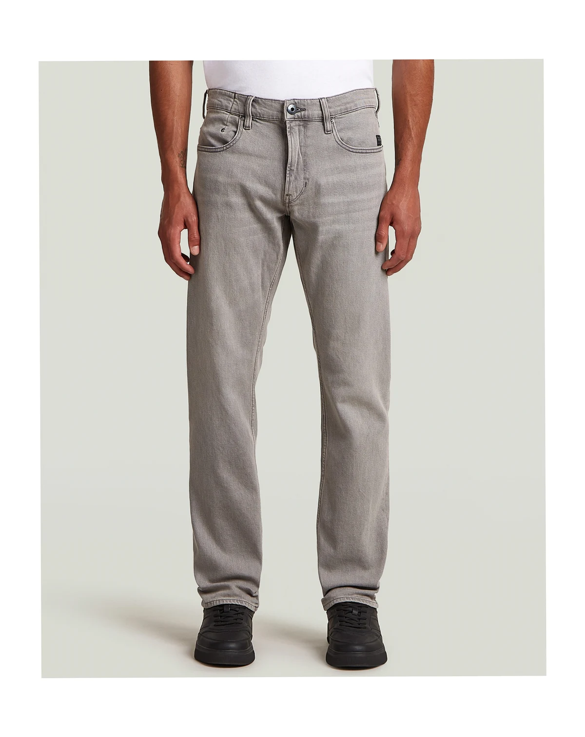 Men's Mosa Mid-Waist Straight-Fit Jeans