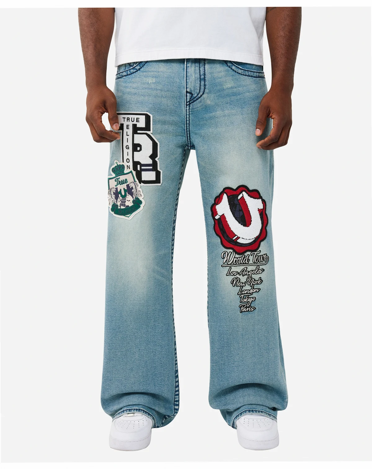 Men's Vinny Ultra Baggy Big T Flap Jeans