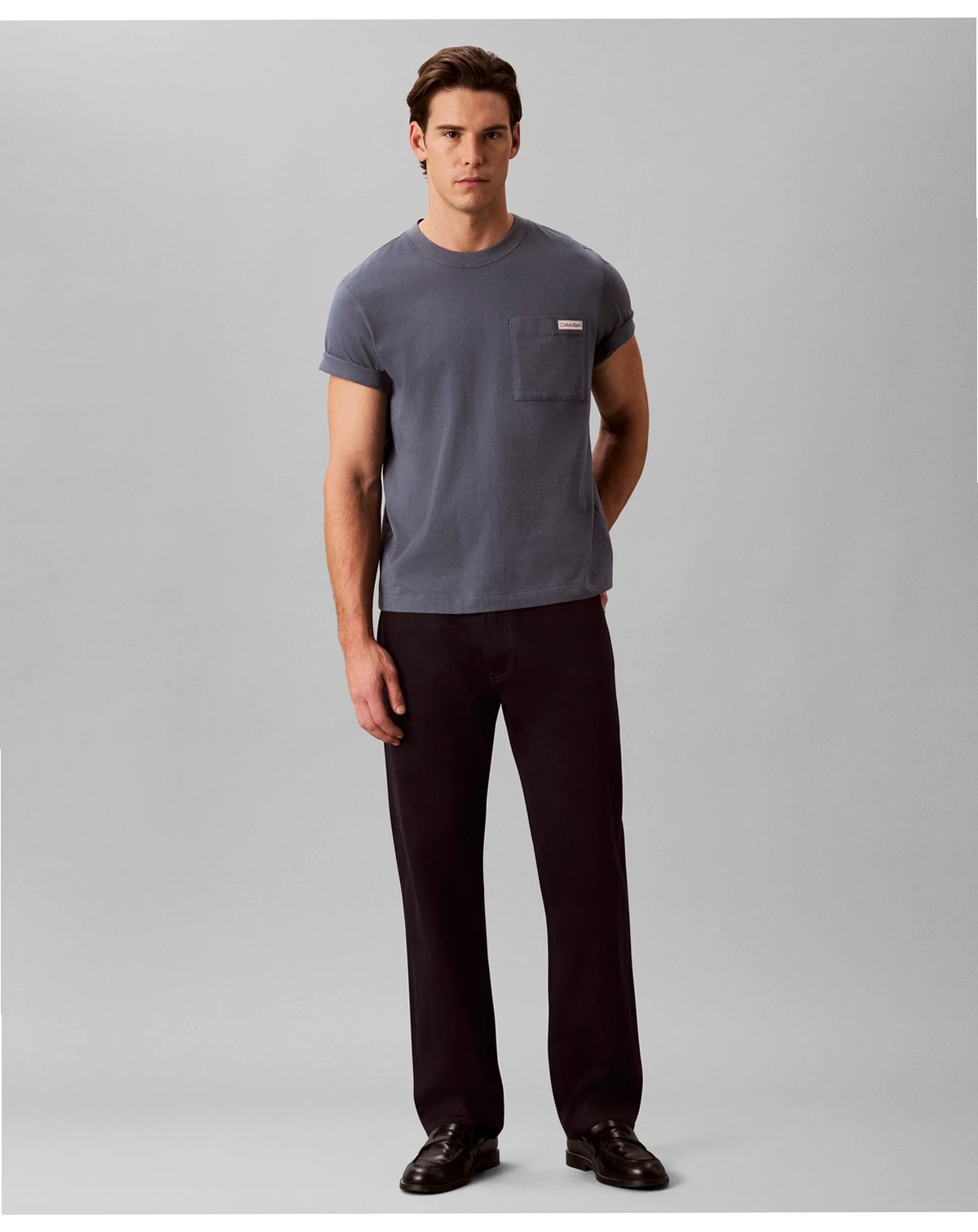 Men's Straight-Fit Cotton Blend Jeans
