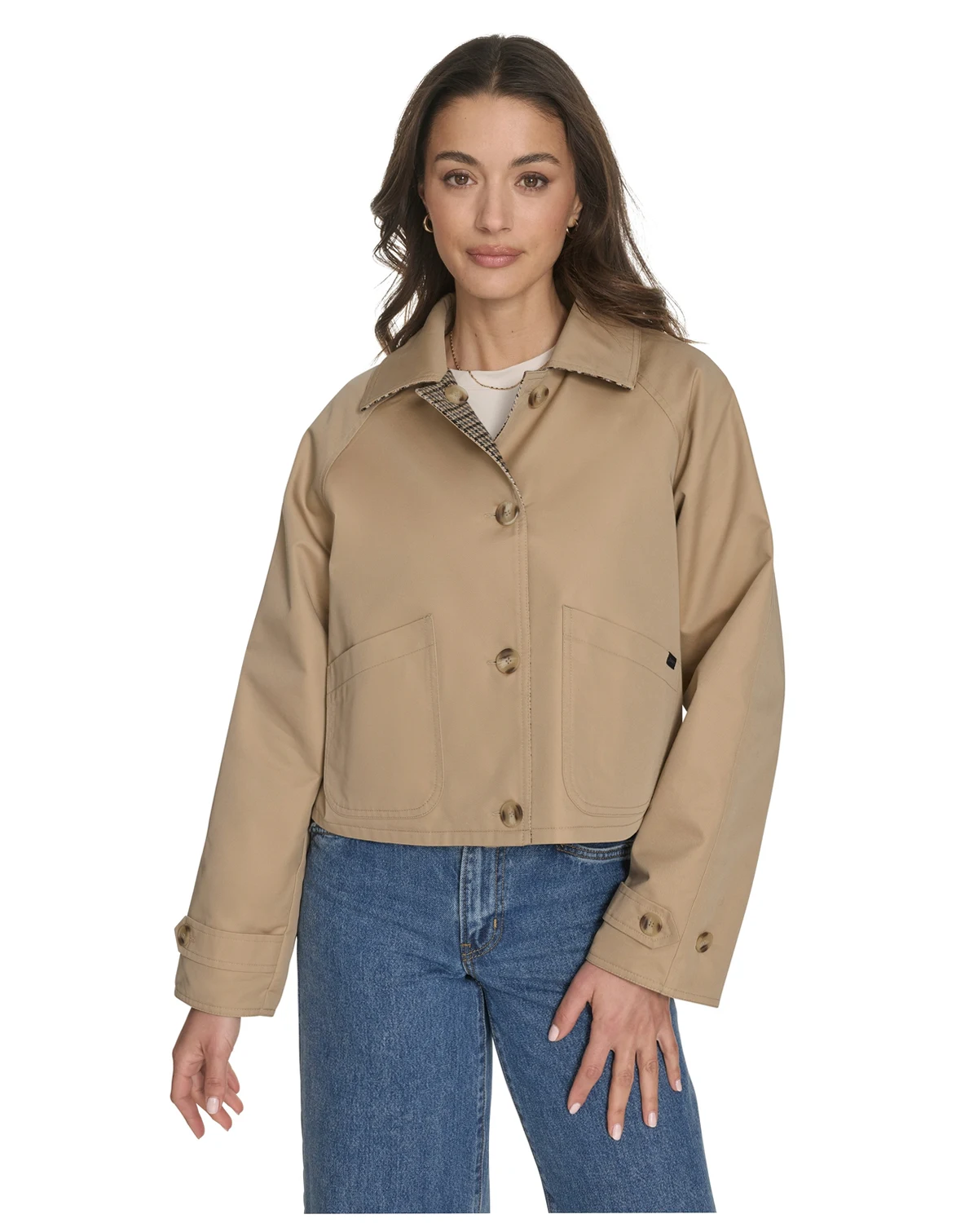 Women's Reversible Trench Jacket