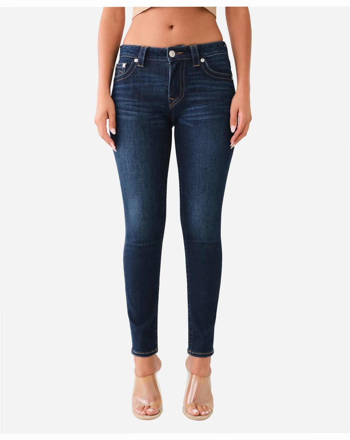 Women's Jennie Mid Rise Curvy Skinny Jeans