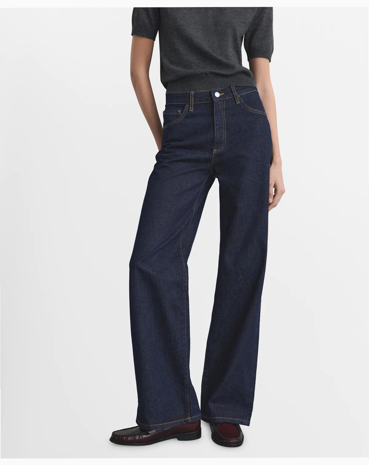 Women's Danila Wide Leg High-Rise Jeans