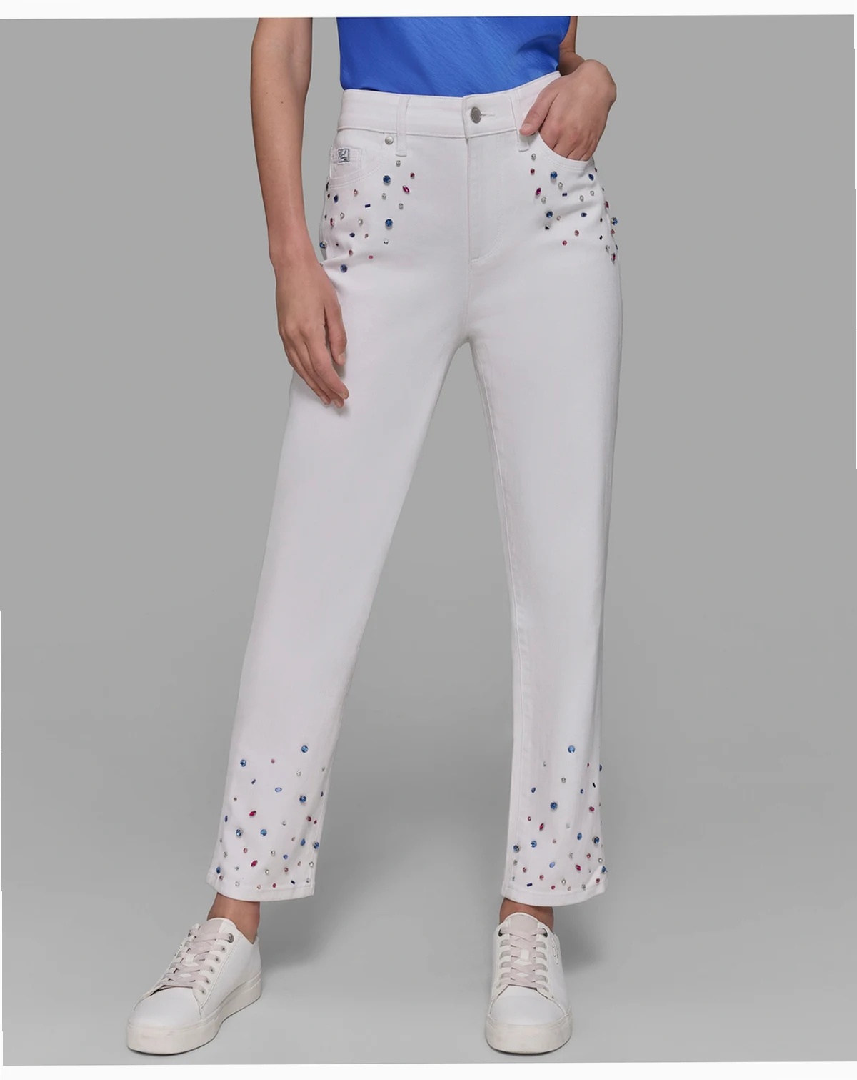 Women's Comfort Stretch Embellished Jeans