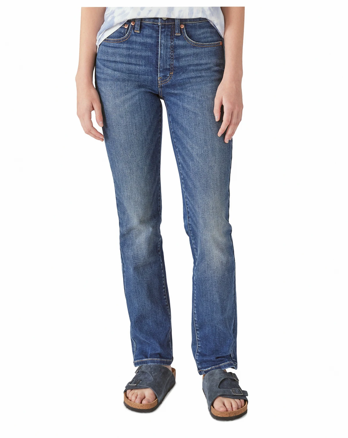 Women's Zoe High-Rise Straight-Leg Jeans