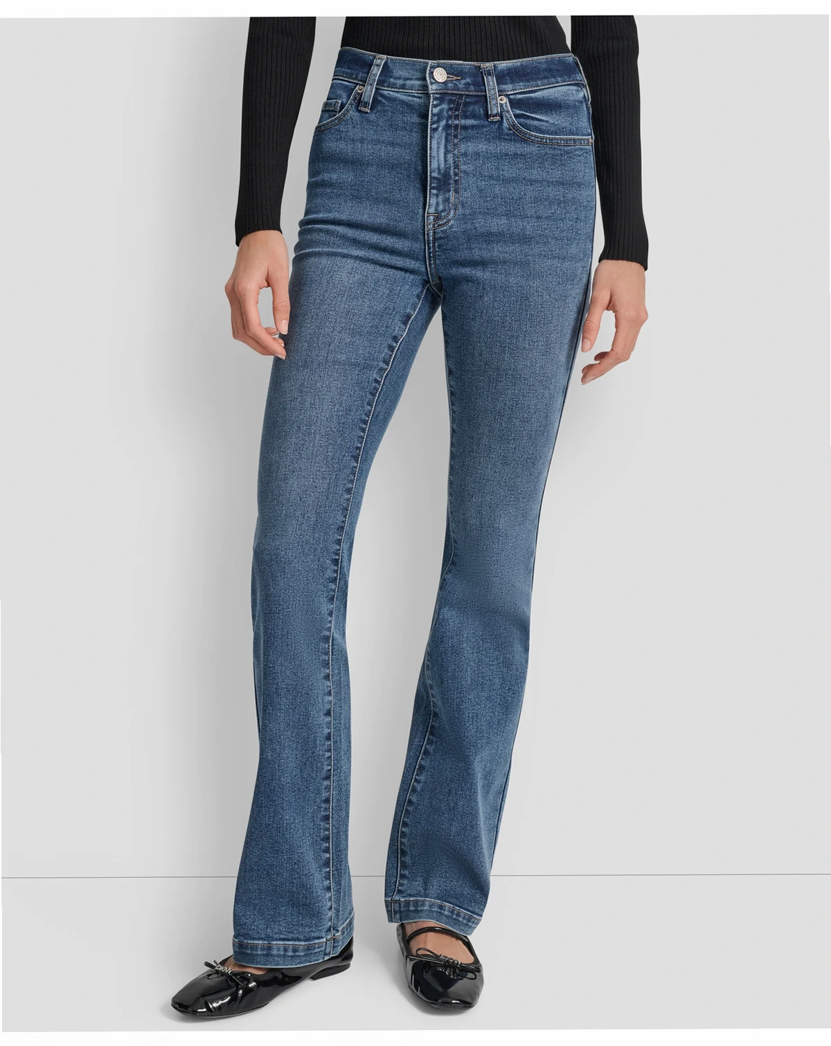 Women's High Rise Flare Jeans