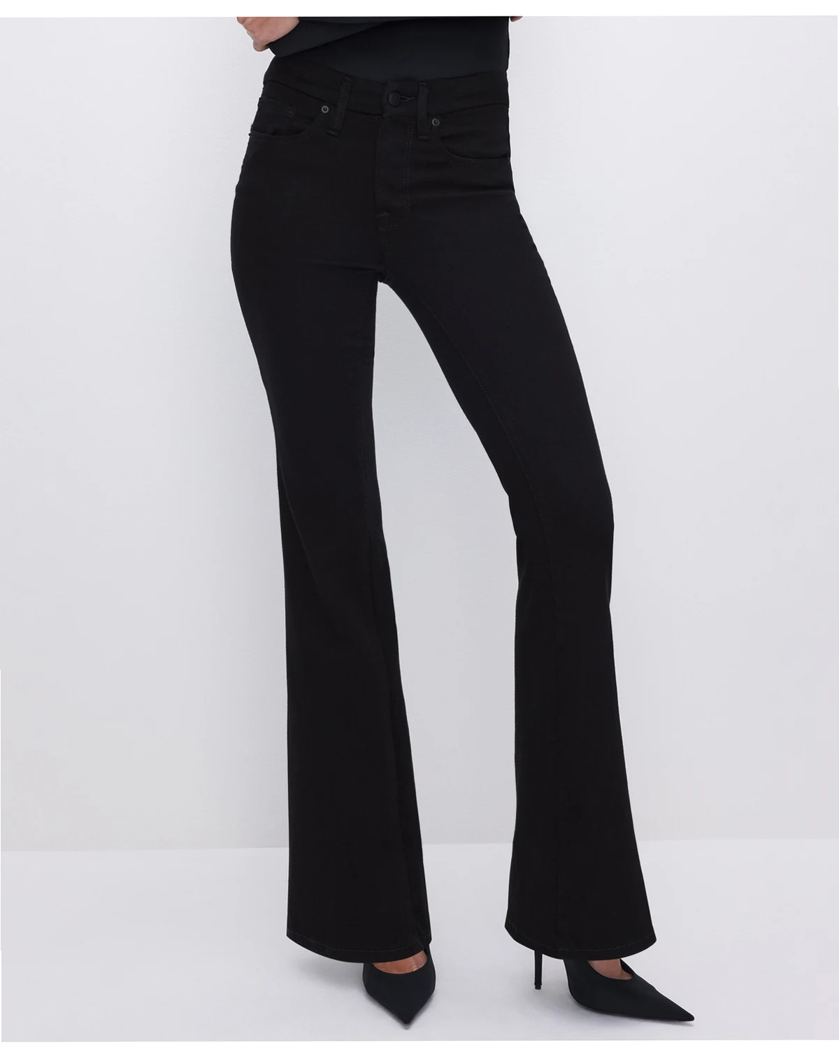 Petite Never Fades Flared Jeans