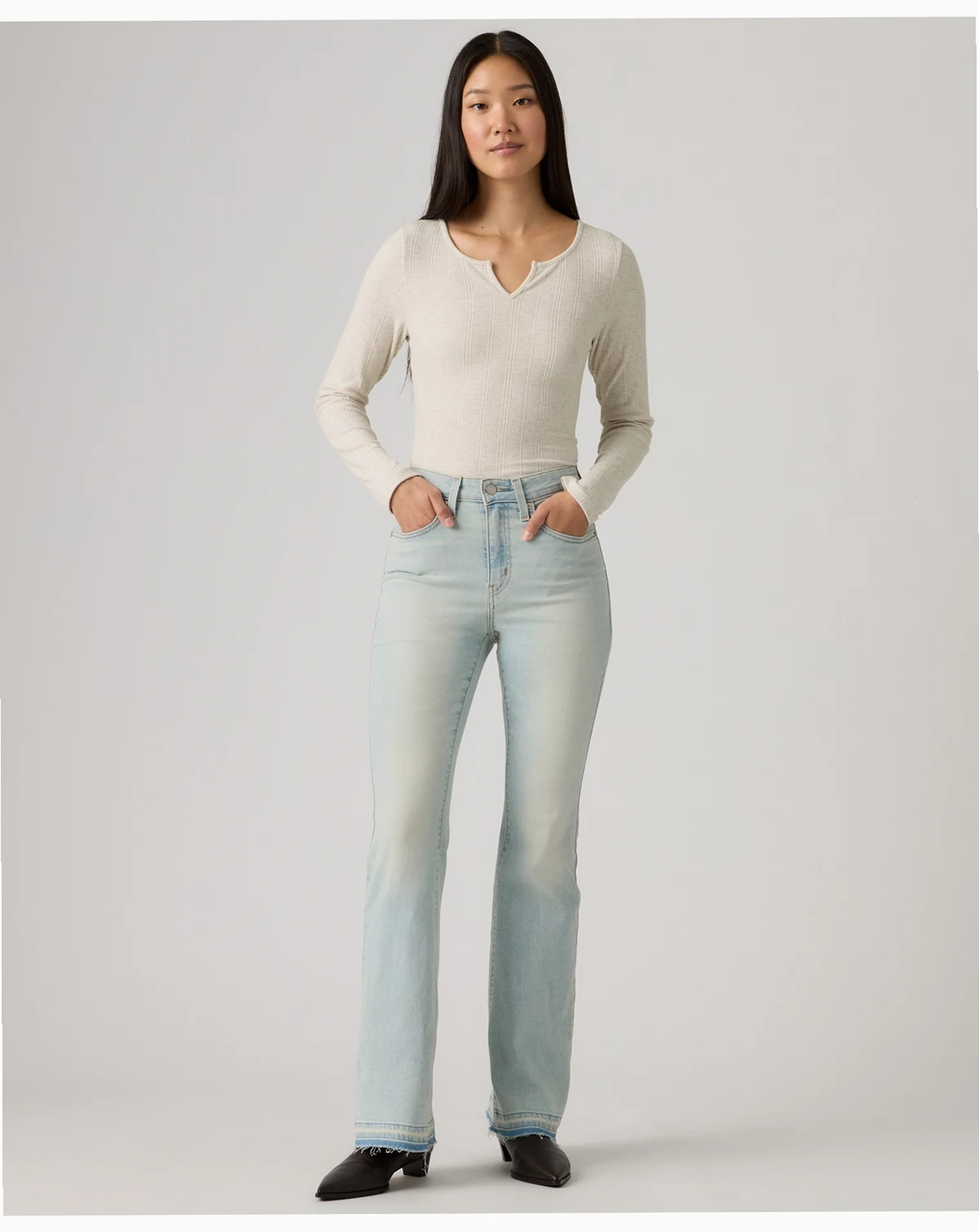 Women's 726 High-Rise Slim Fit Flare Jeans