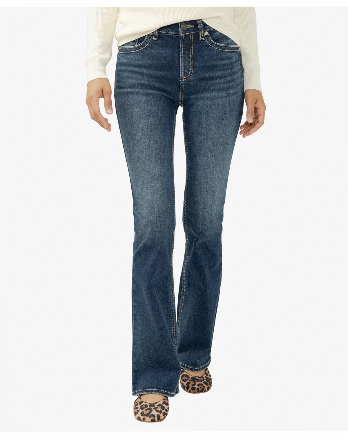 Women's Avery High Rise Curvy Fit Bootcut Jeans