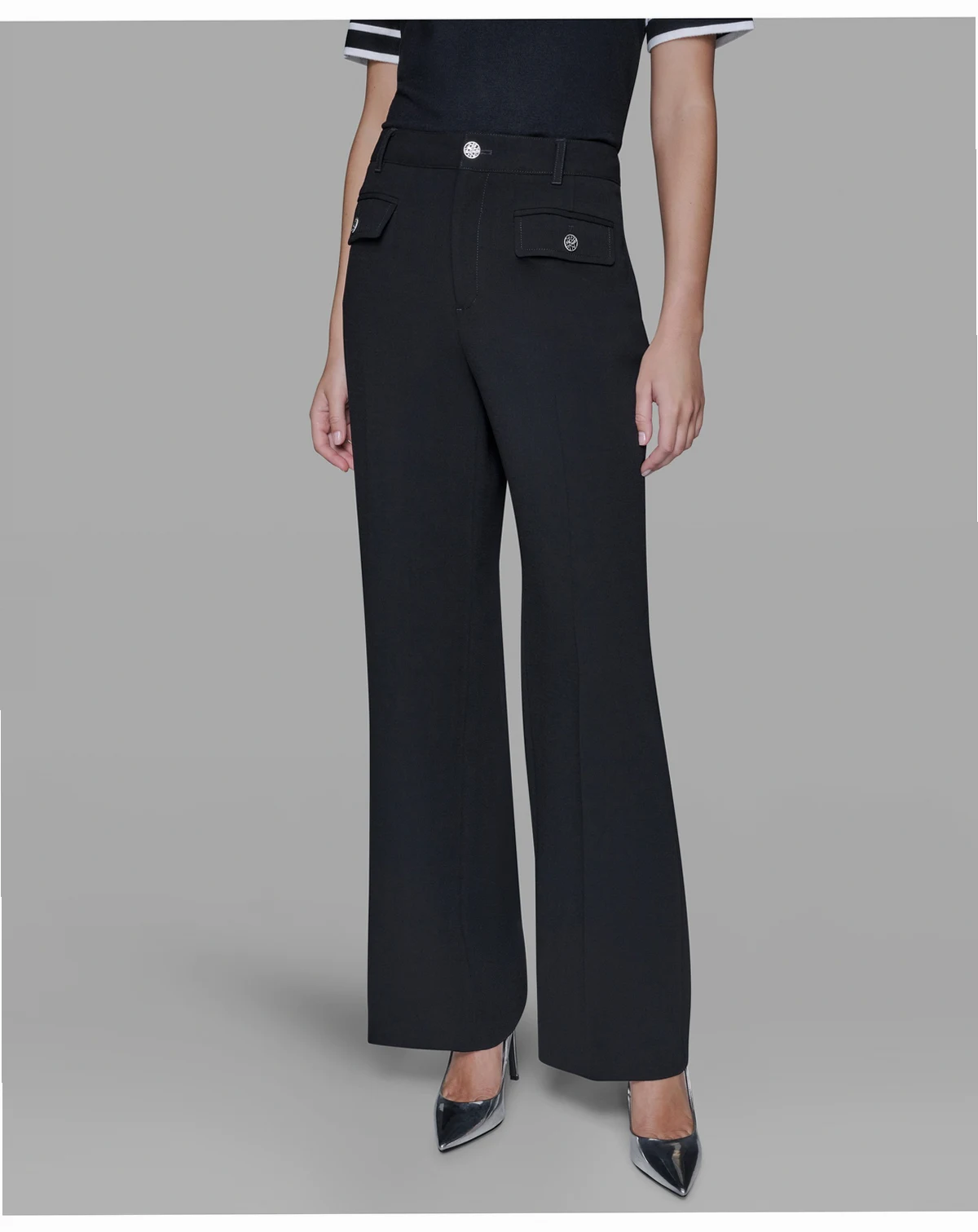 Women's Mid Rise Straight Leg Pants