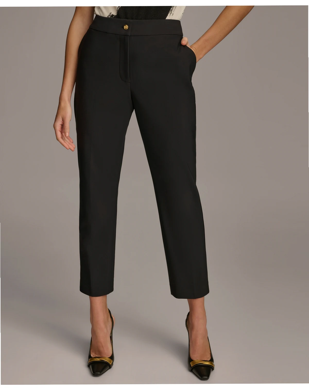 Women's Slim-Leg Ankle Pants, Regular & Petite