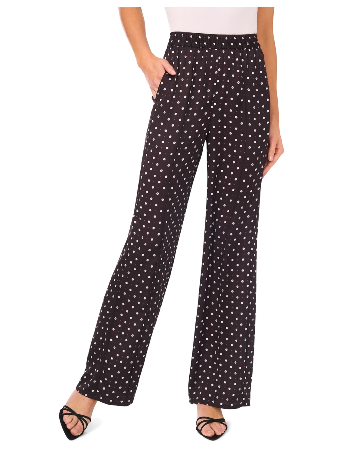 Women's Patch Pocket and Topstitch Detail Pants
