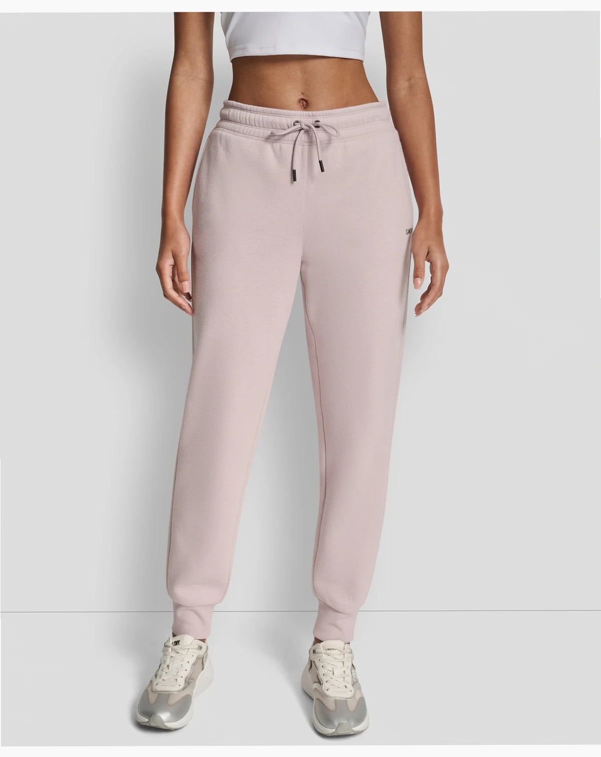 Women's Rhinestone Logo Cuffed Jogger
