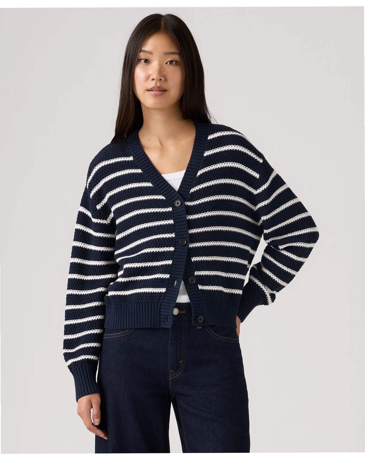 Women's Snowflake Standard Fit Cardigan