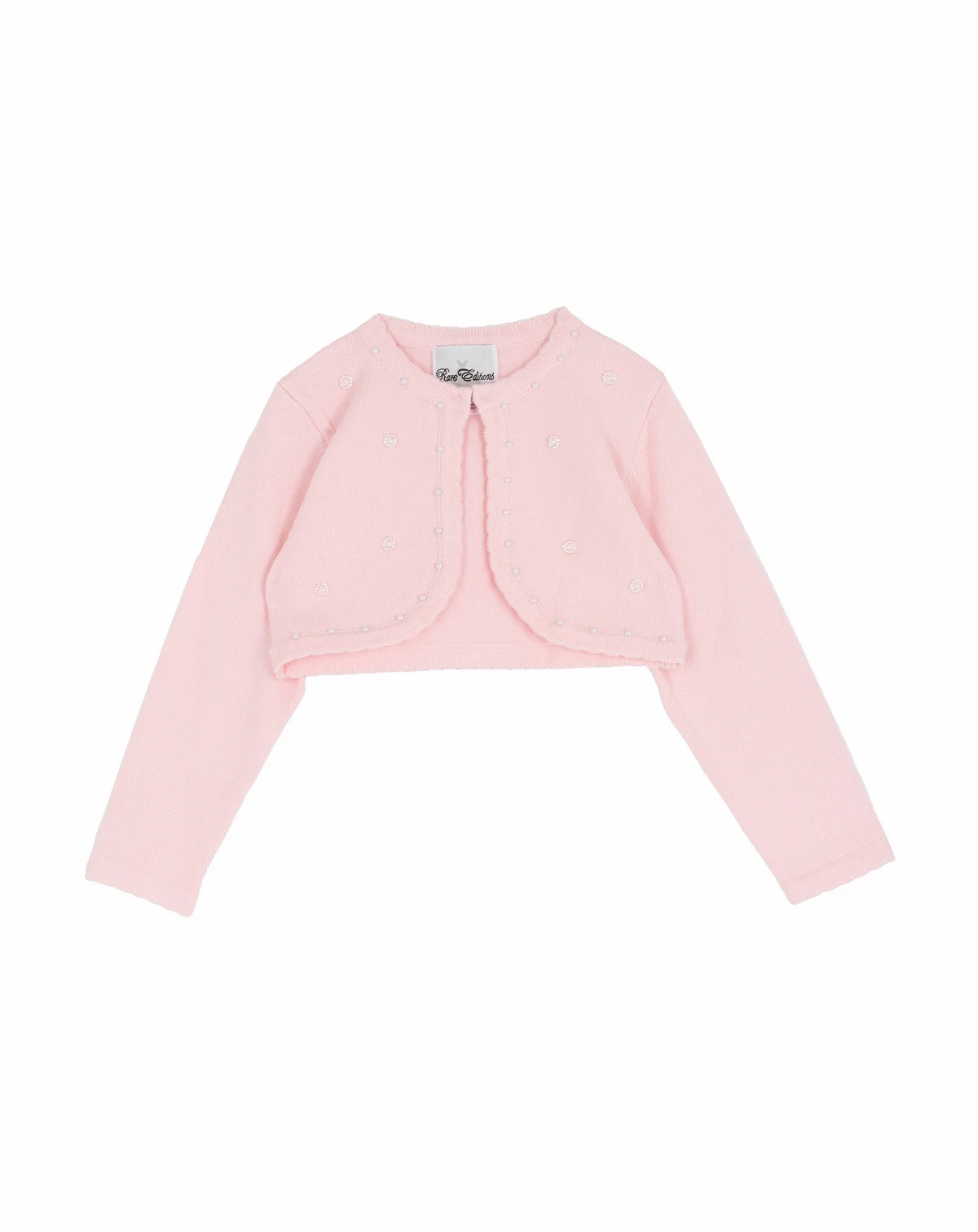 2T-6X Long-Sleeve Stretch Knit Cardigan