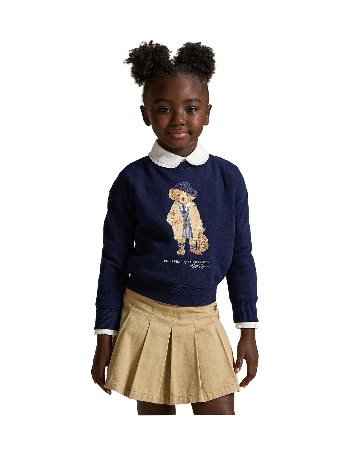 Girls' 2T-6X Crewneck Boxy Sweatshirt