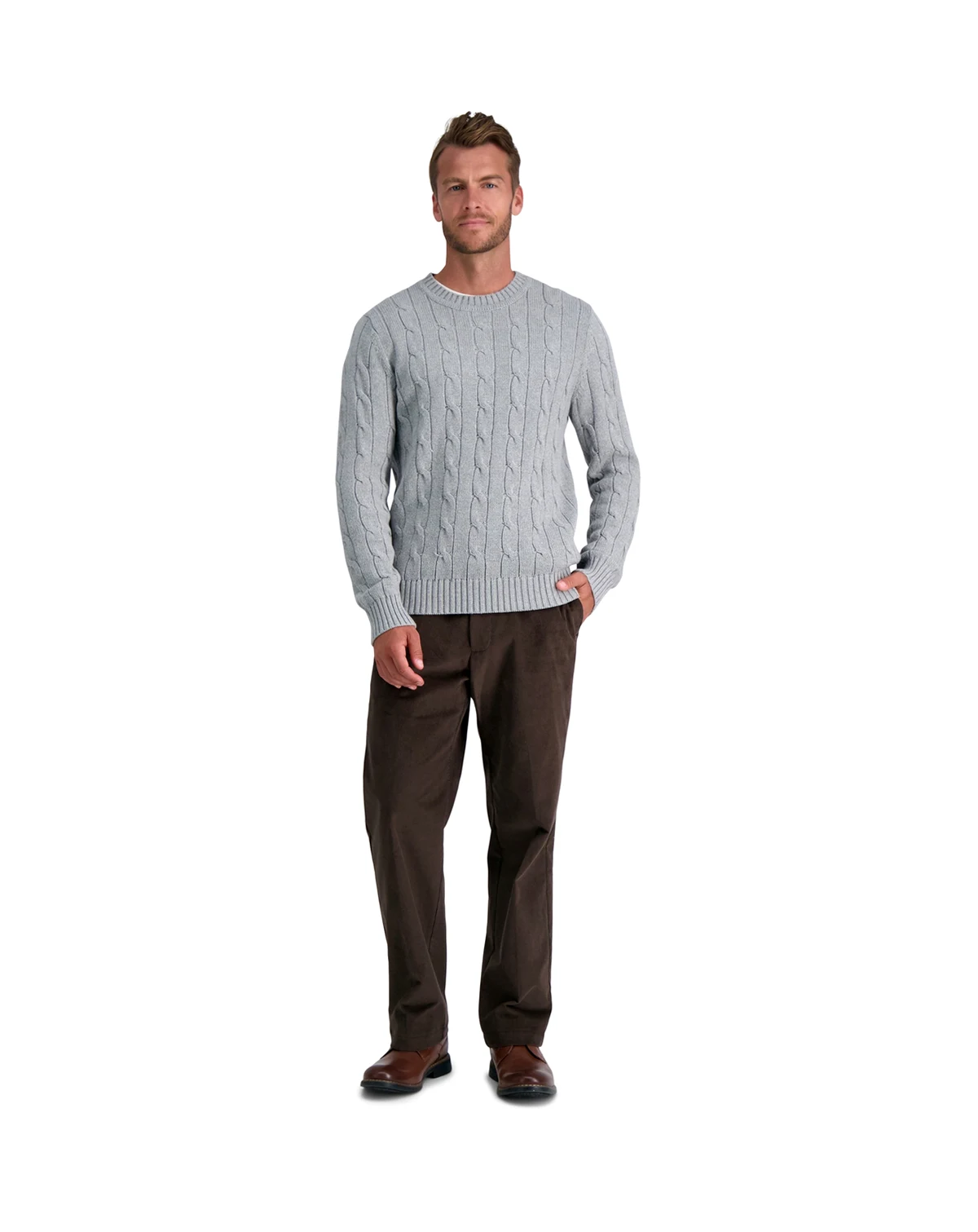 Men's Classic-Fit Stretch Corduroy Pants