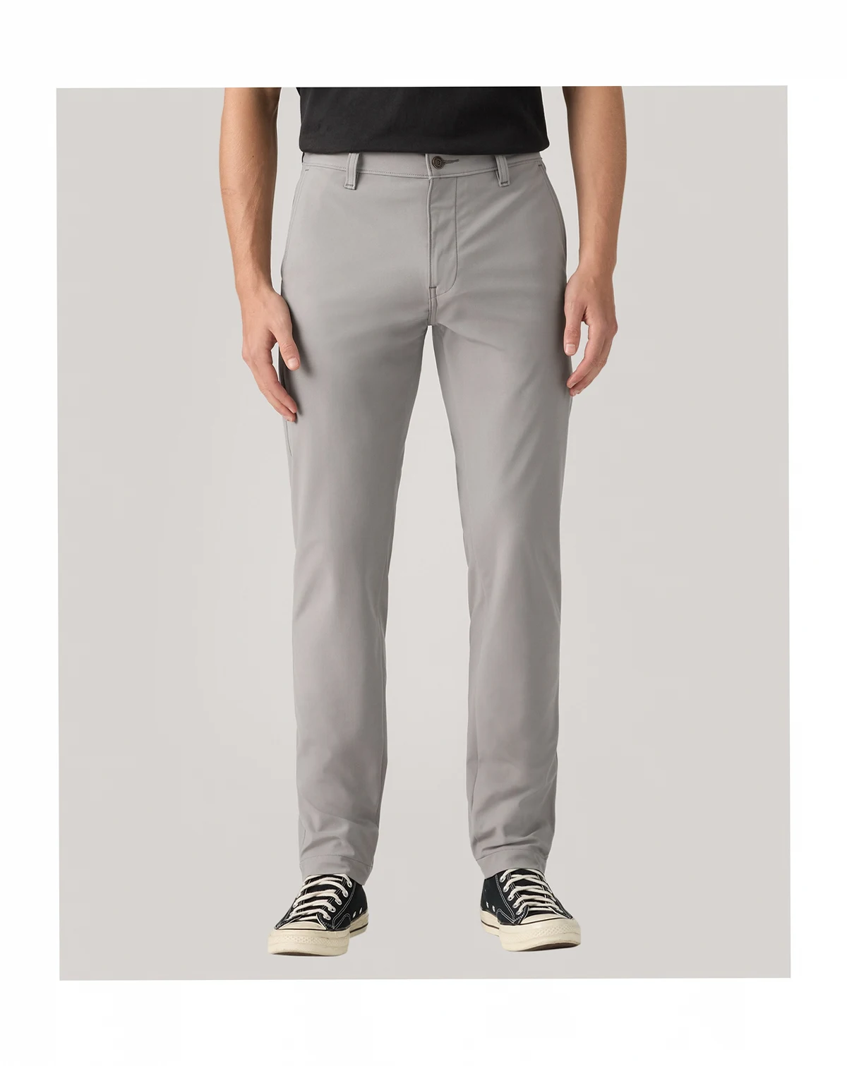 Men's Standard Tapered Style Flex-Tech Chino Pants