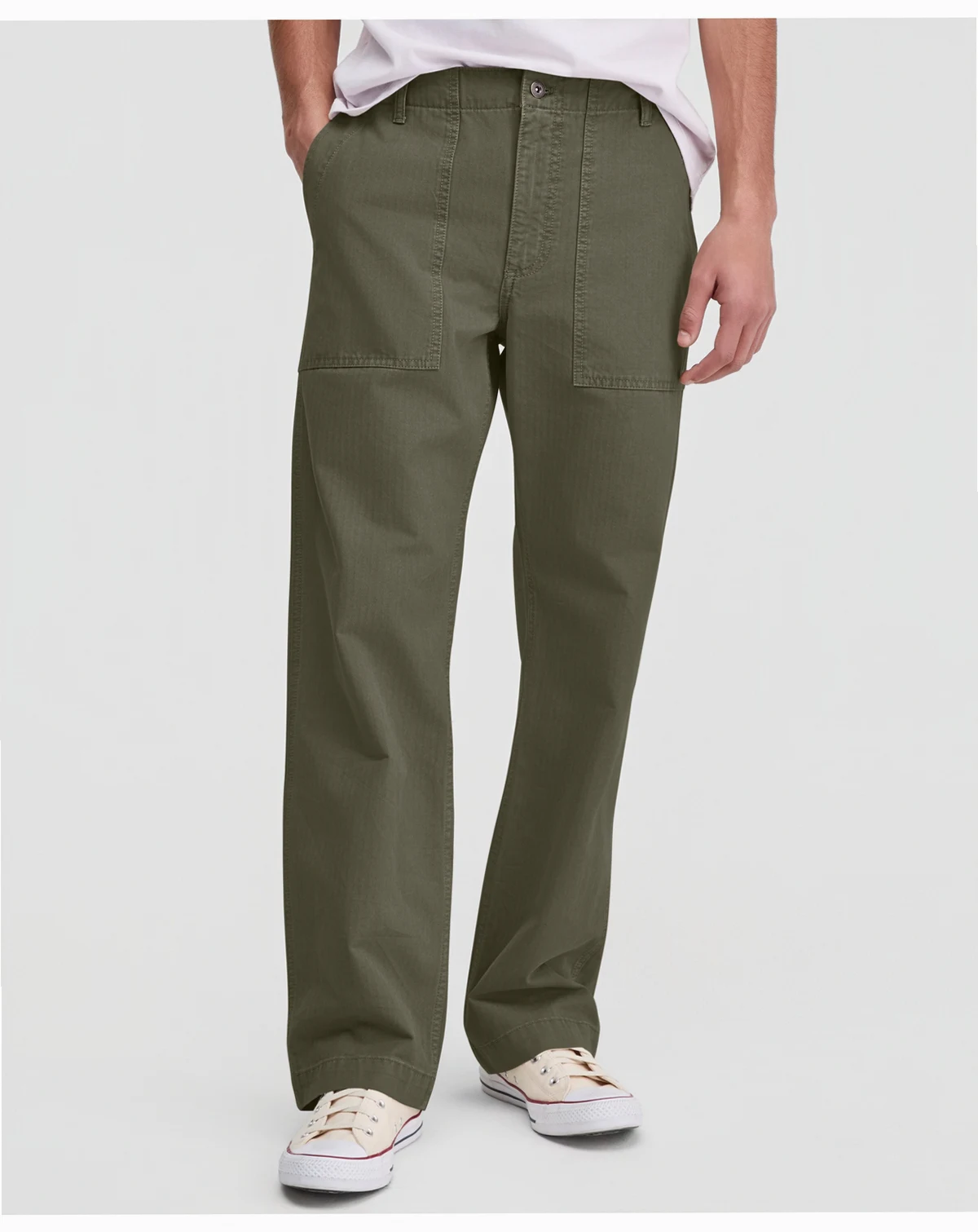 Men's Cotton Tonal-Print Regular-Fit Pants, Macy's Exclusive