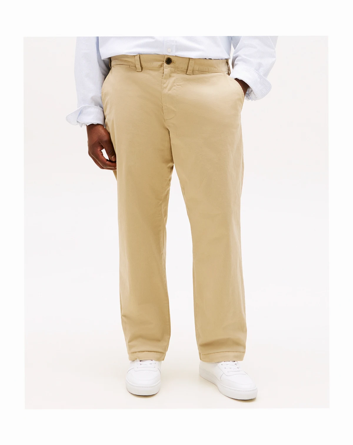 Men's Big & Tall TH Flex Stretch Custom-Fit Chino Pants