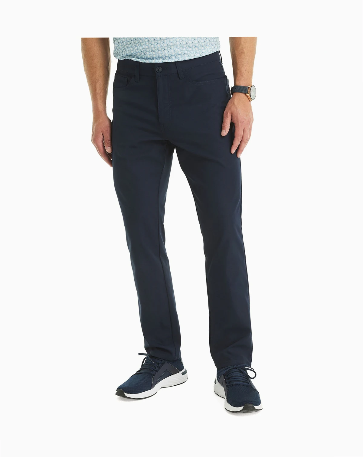 Men's Regular-Fit Stretch 5 Pocket Pants