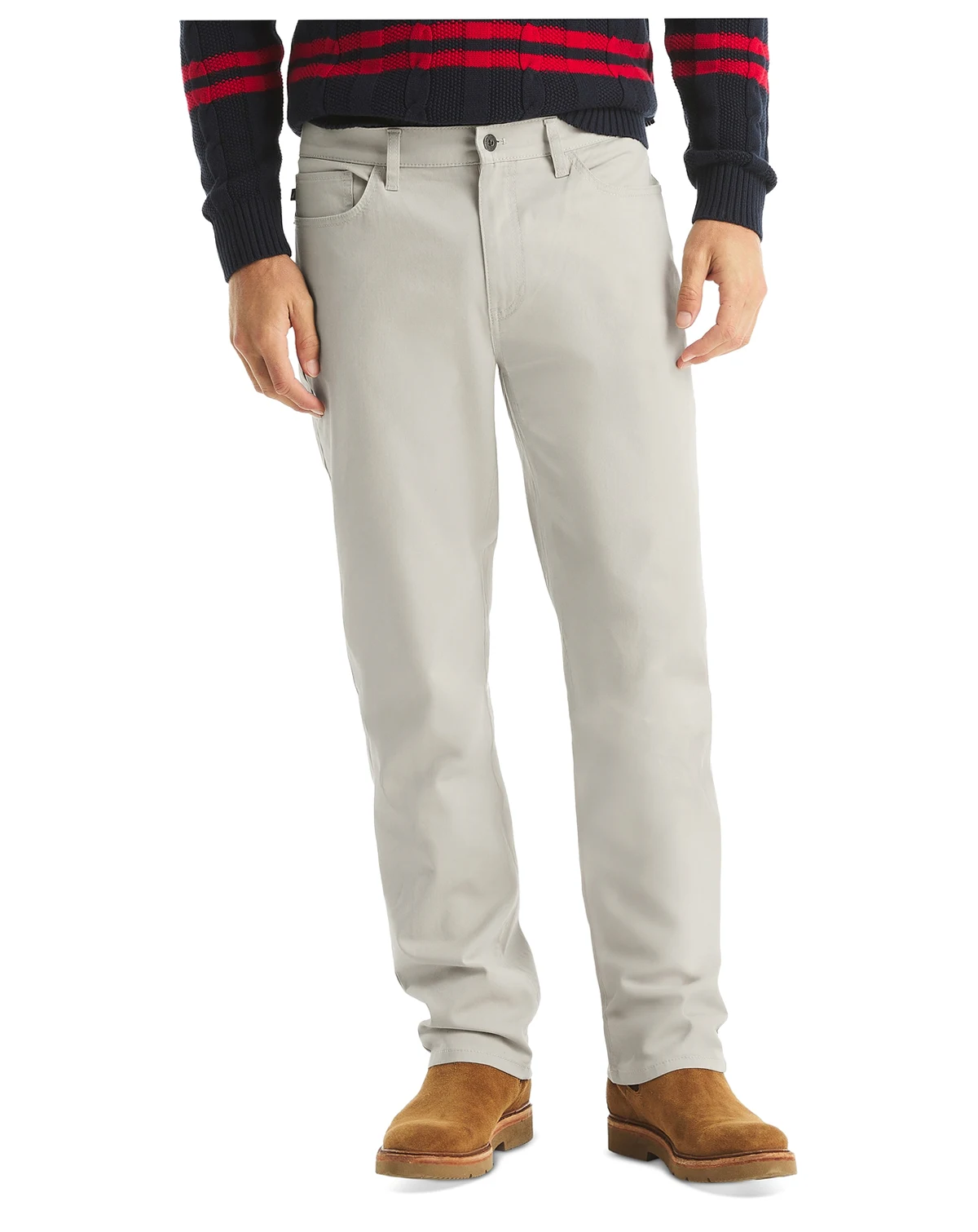 Men's Straight-Fit Vintage Stretch 5 Pocket Denim Pant