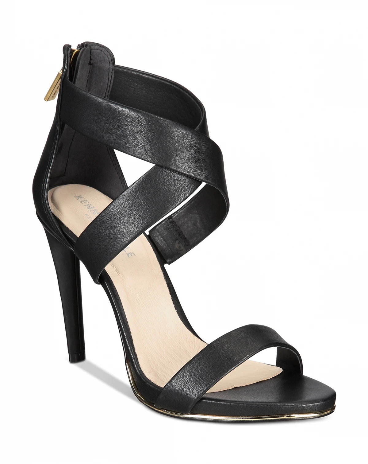 Brooke Cross High Heel Dress Sandals