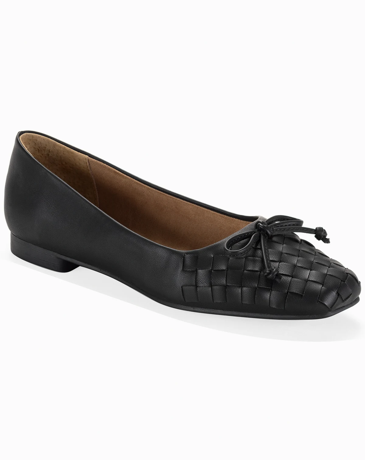 Women's Baileyy Woven Snip Toe Ballet Flats, Exclusively at Macy's