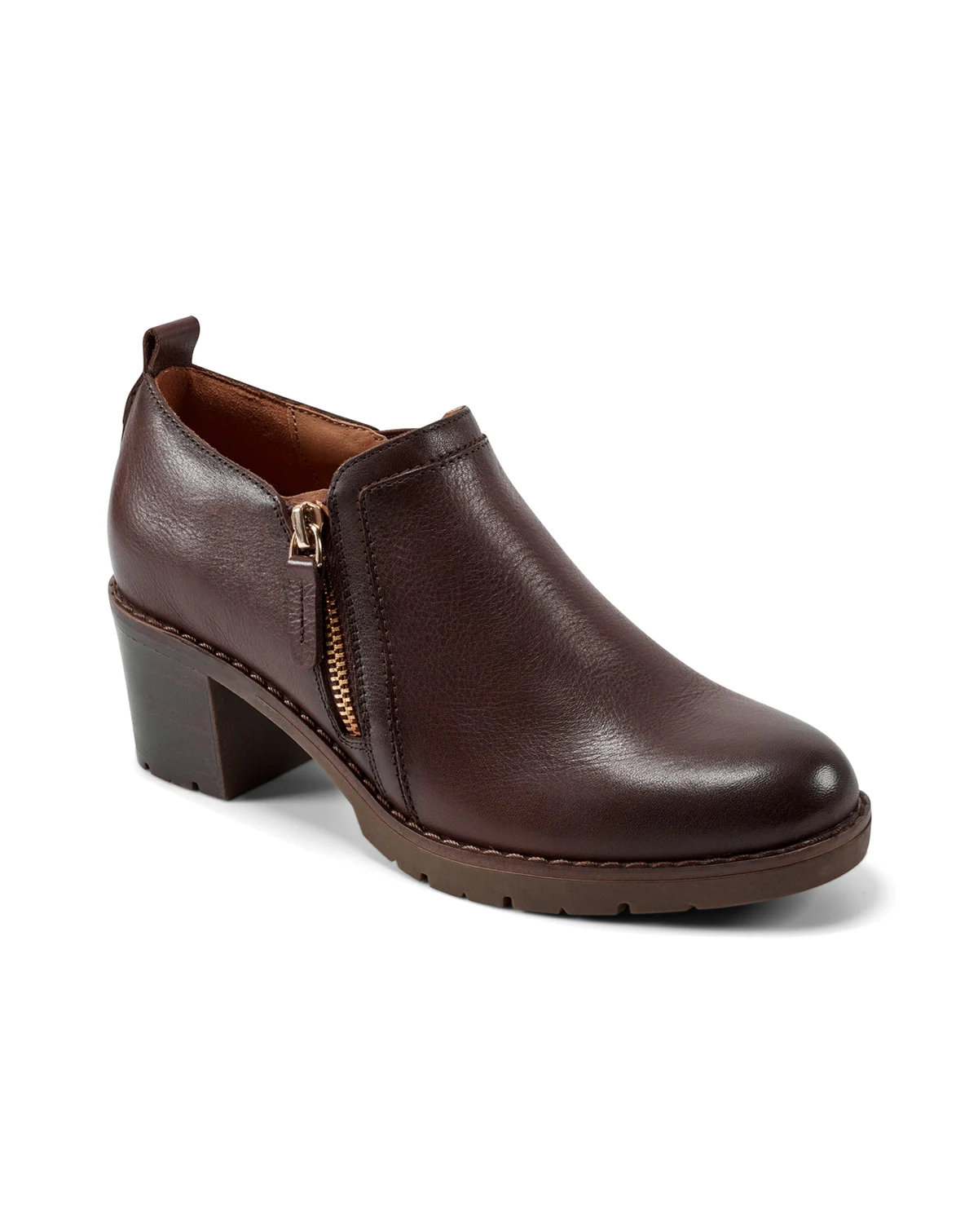 Women's Cosa Eflex Side Zip Block Heel Shooties