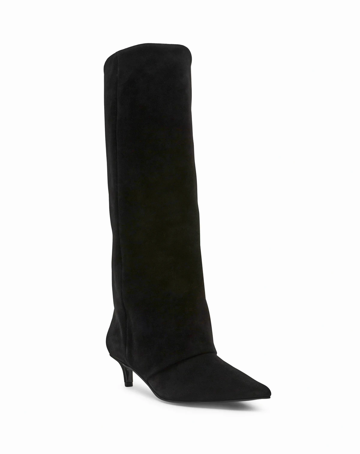 Women's Luca Slouchy Kitten-Heel Dress Boots, Regular & Wide Calf