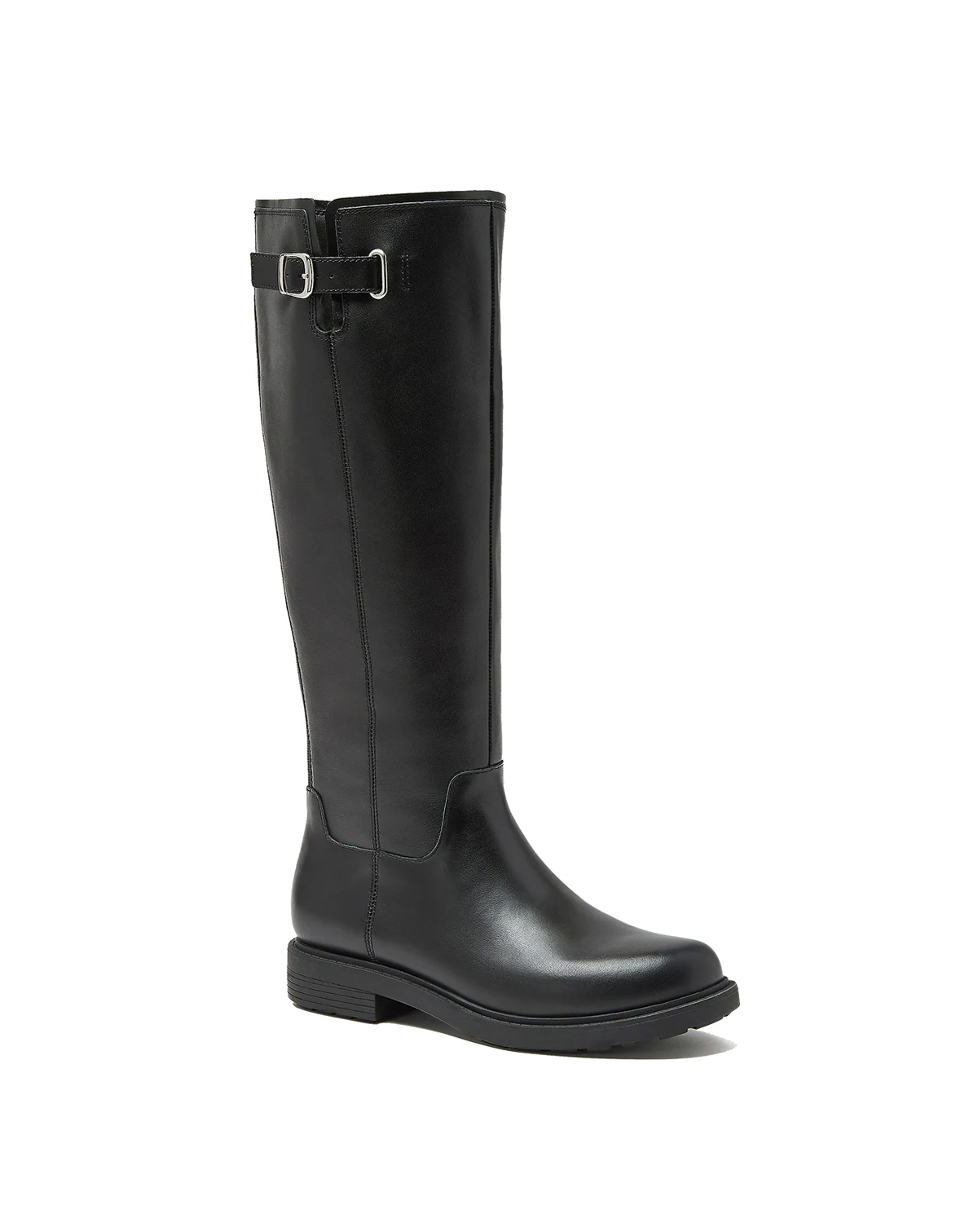 Women's Leather Knee High Riding Boots