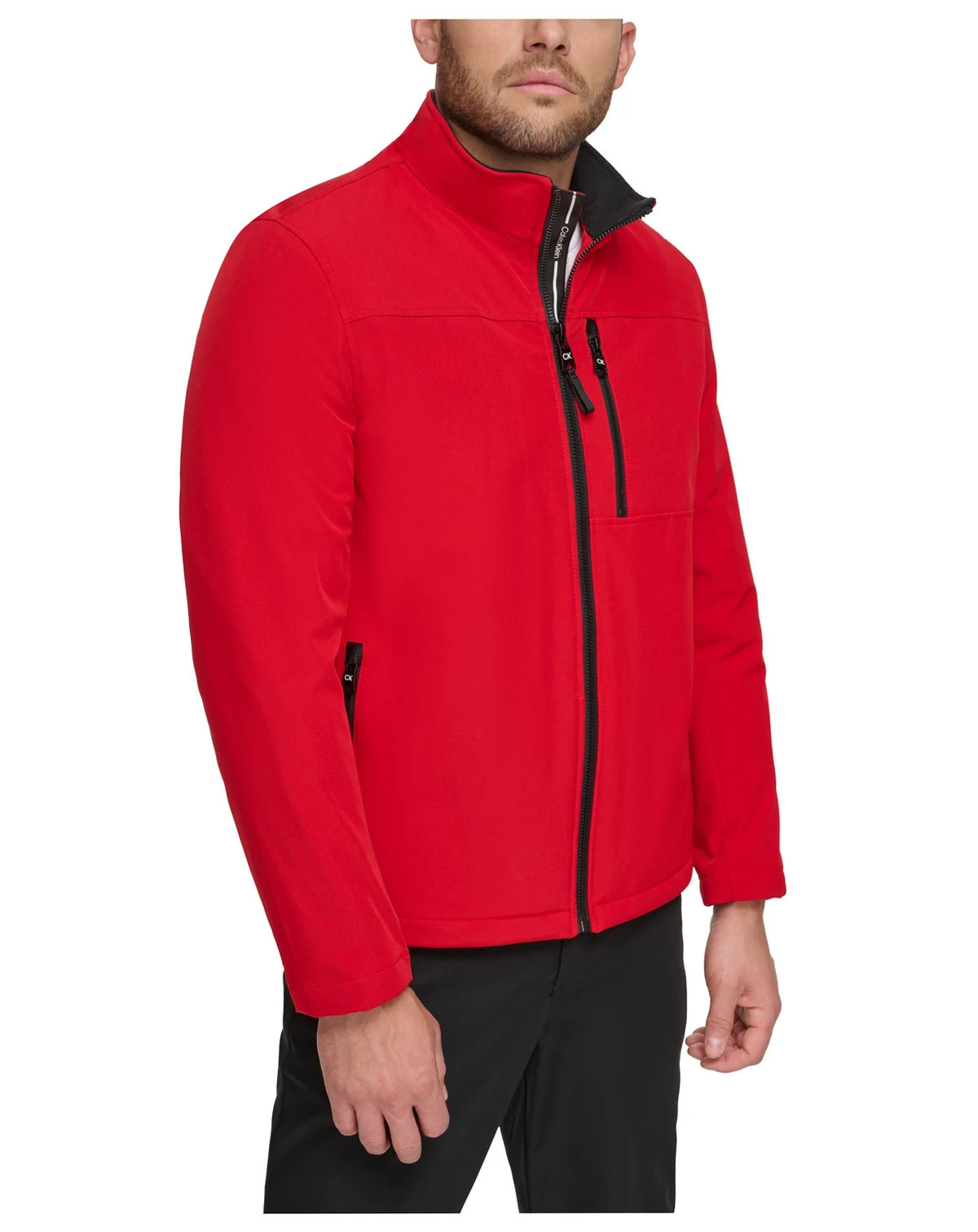 Men's Sherpa Lined Classic Soft Shell Jacket