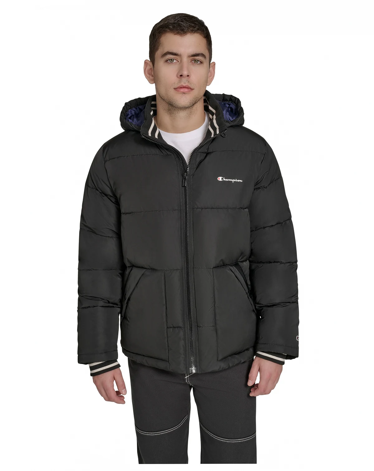 Men's Hooded Puffer Jacket