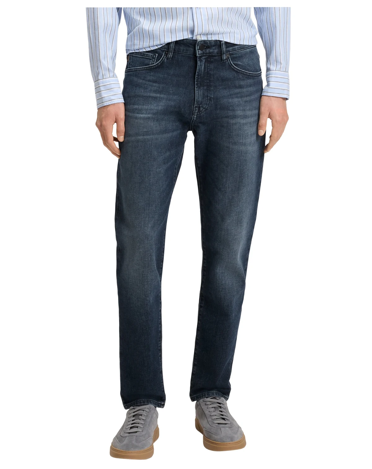 Men's Comfort-Stretch Tapered-Fit Jeans