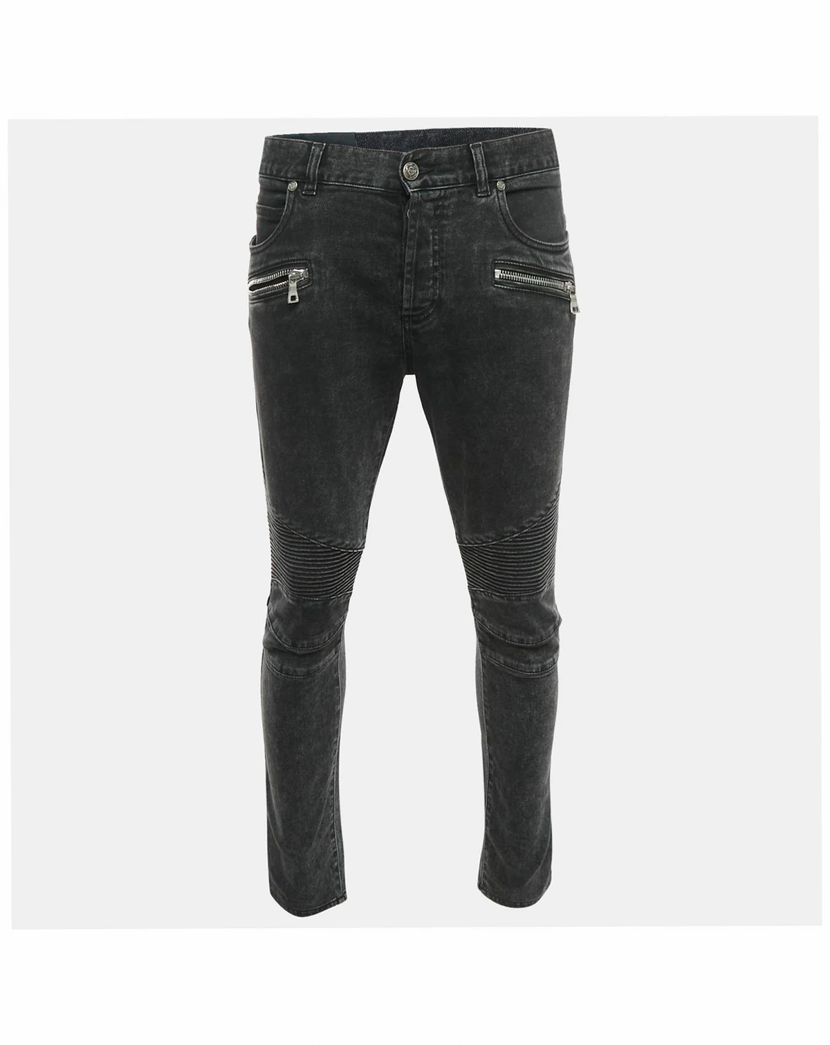 Men's Grey Denim Slim Fit Jeans