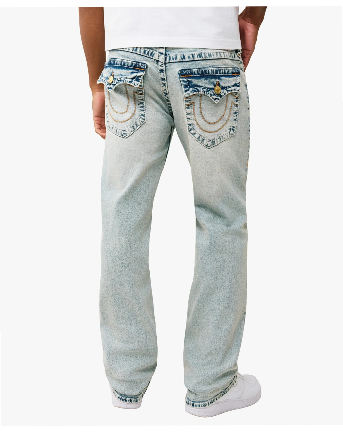 Men's Ricky Straight Big T Flap Jeans