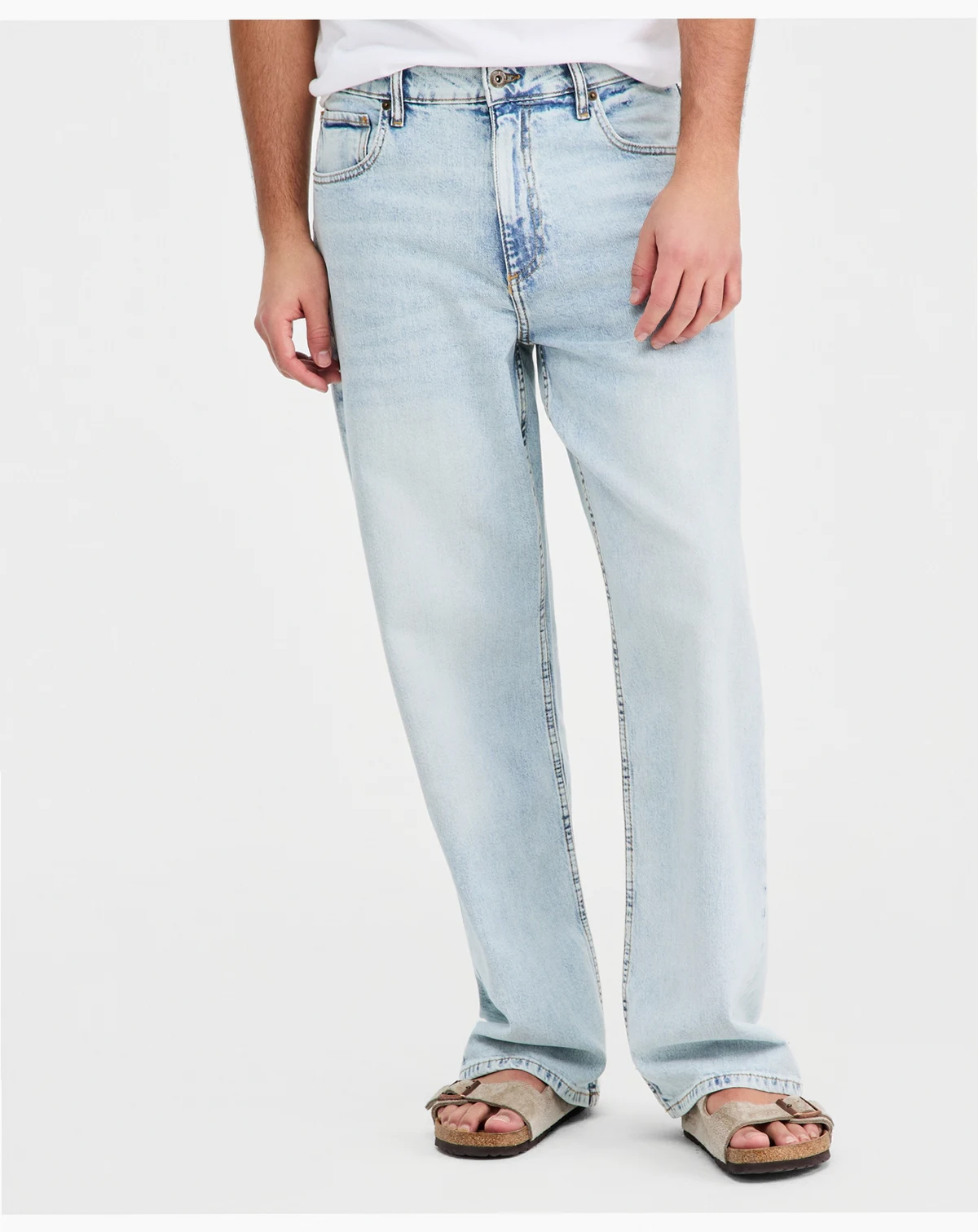 Men's Wave Wash Baggy Jeans, Macy's Exclusive