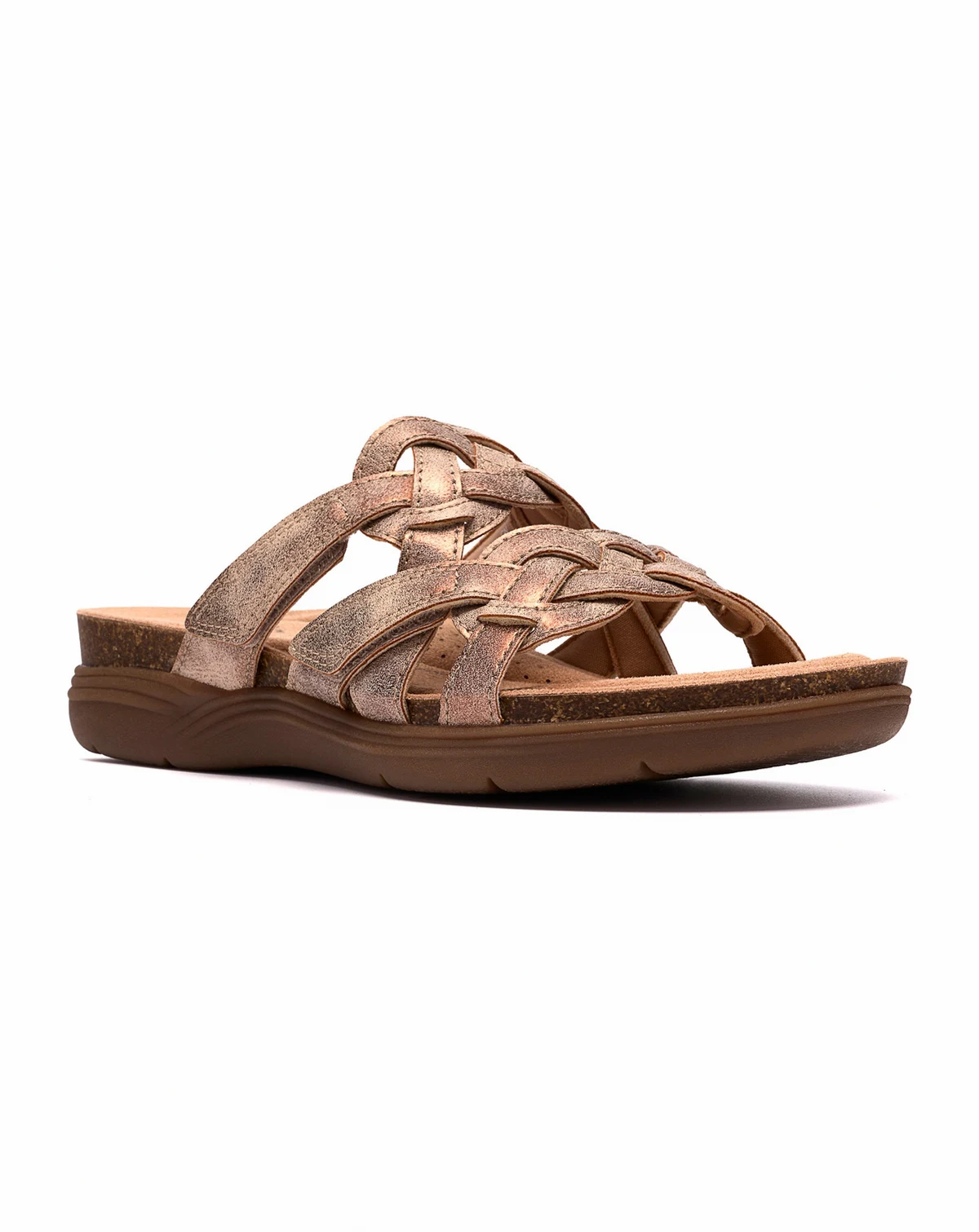 Women's April Rae Round Toe Flat Sandals