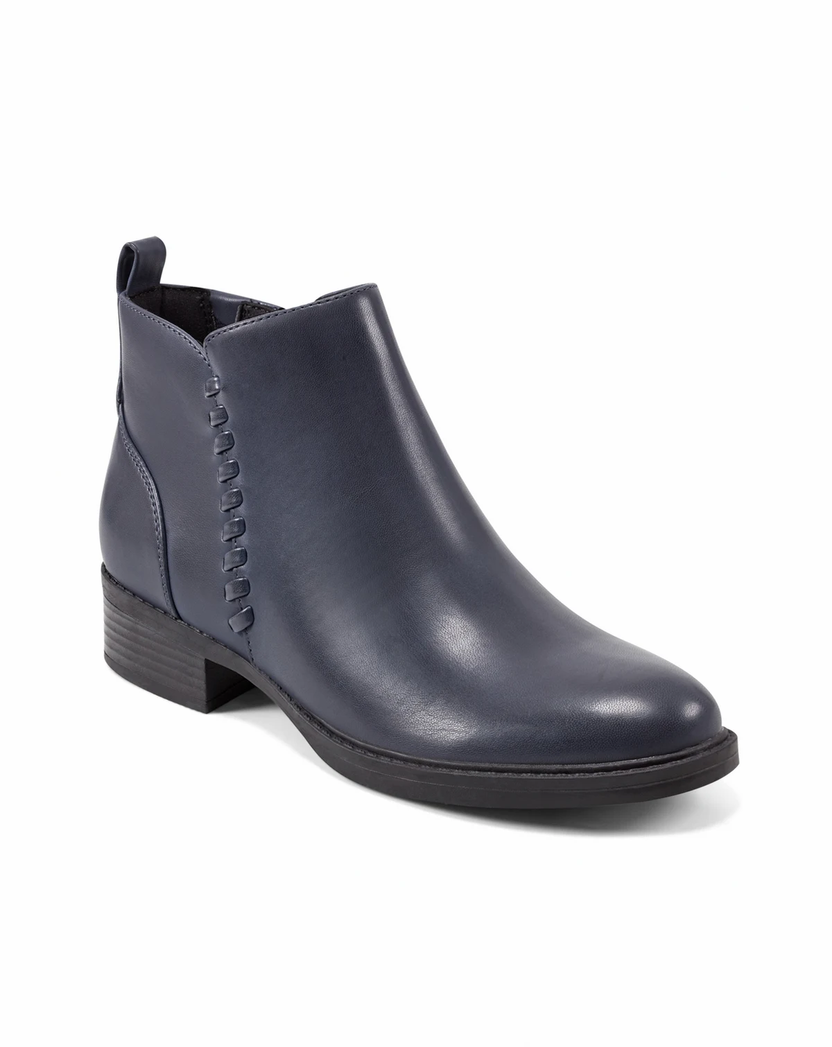 Women's Lorand Almond Toe Block Heel Casual Booties