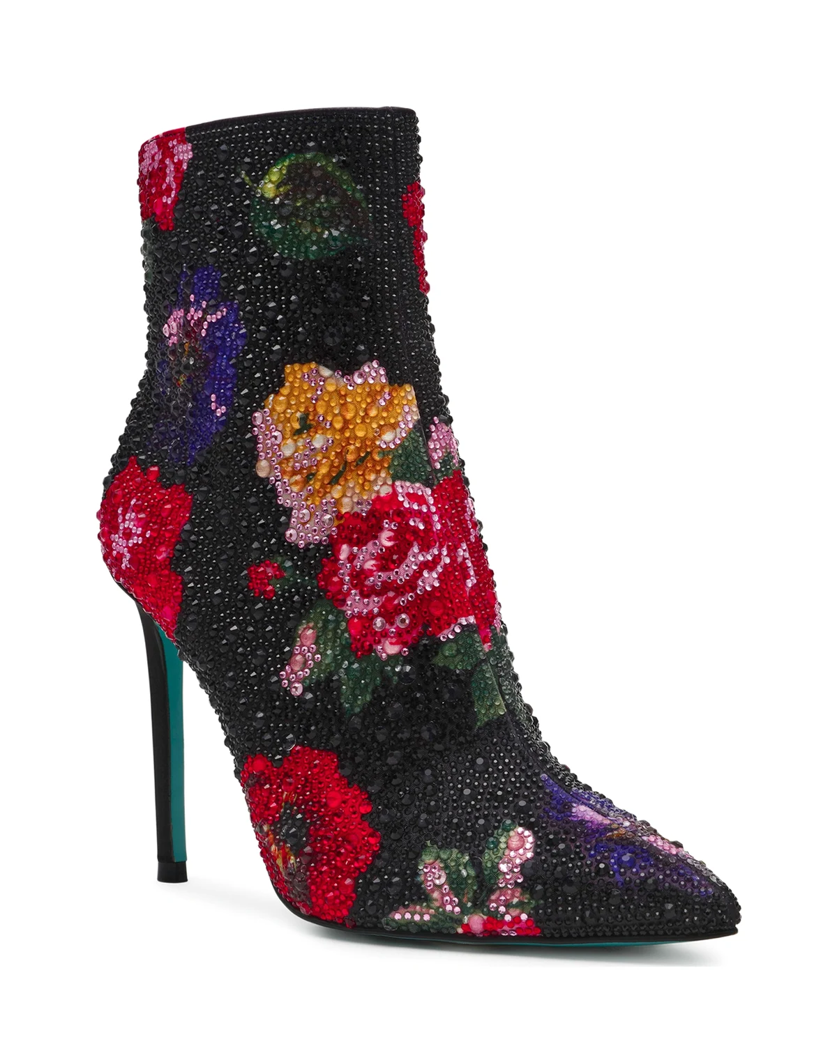 Women's Belle Rhinestone Stiletto Heel Booties