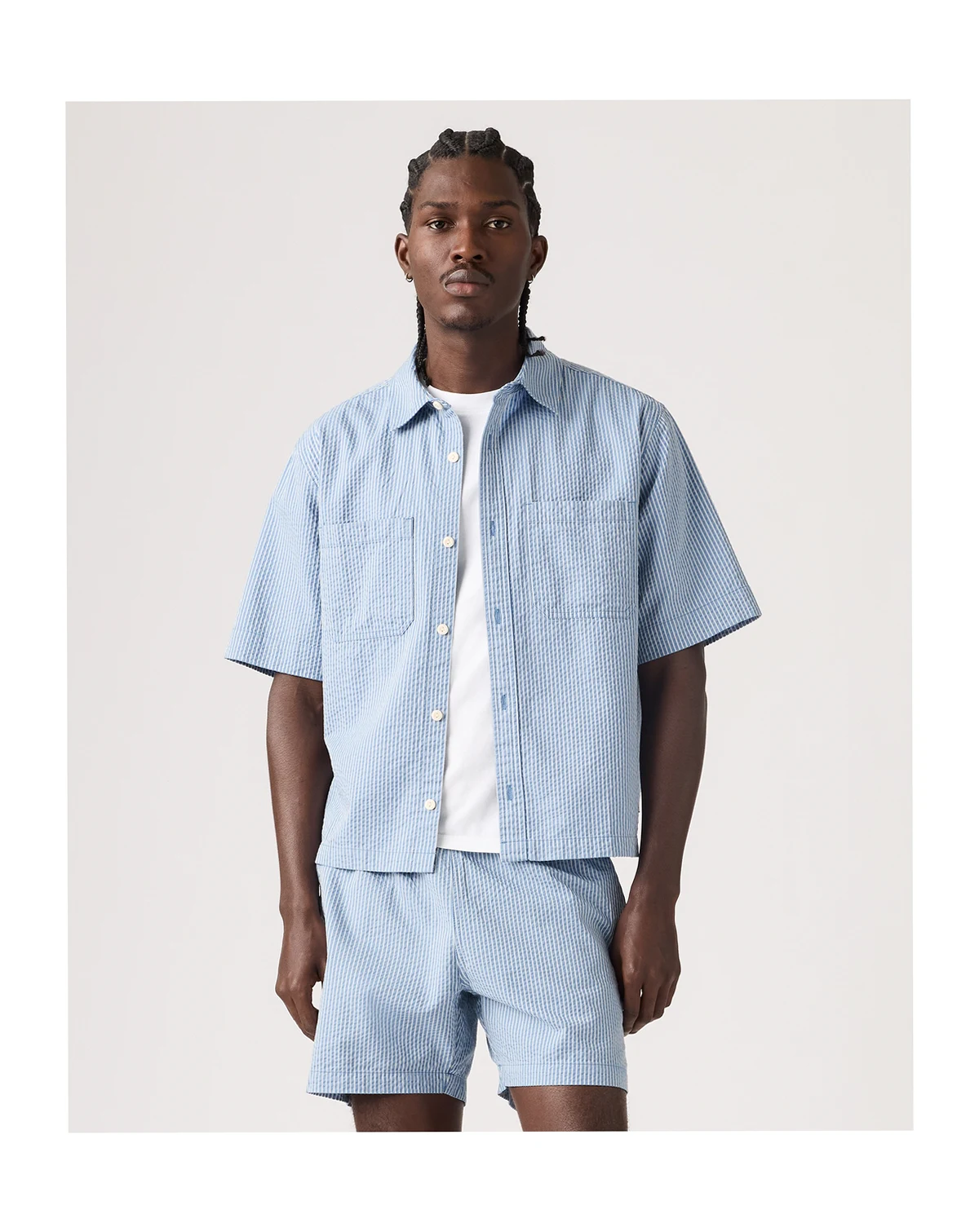 Men's Short-Sleeve Mechanic Boxy Shirt