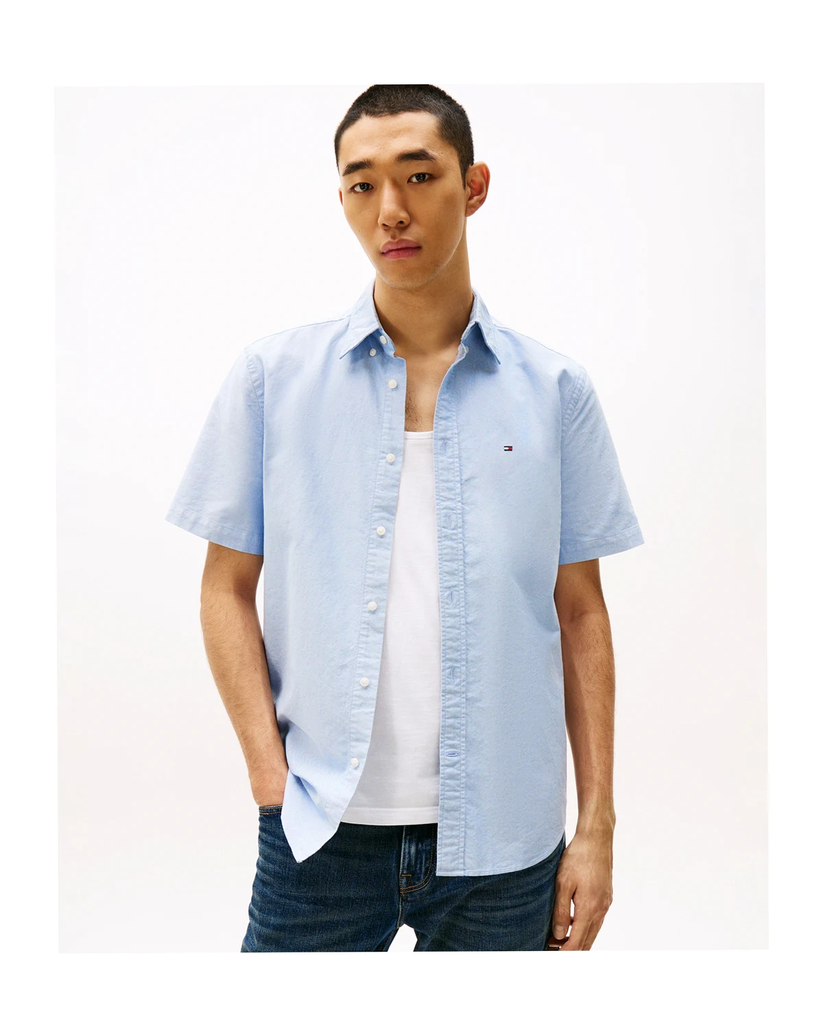 Men's Heritage Oxford Regular-Fit Button-Down Shirt
