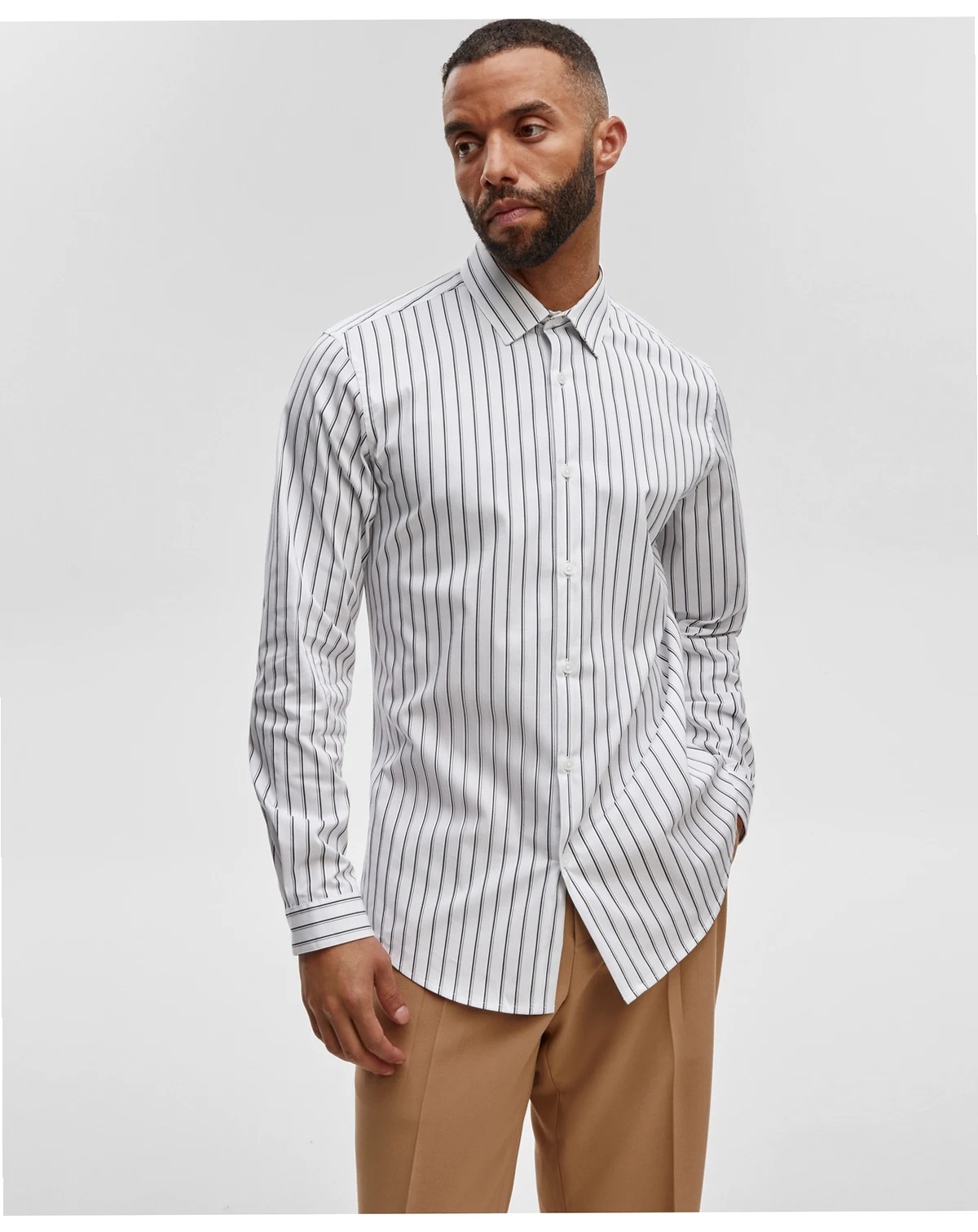 Men's Slim-Fit Button-Down Sport Shirt, Created for Macy's