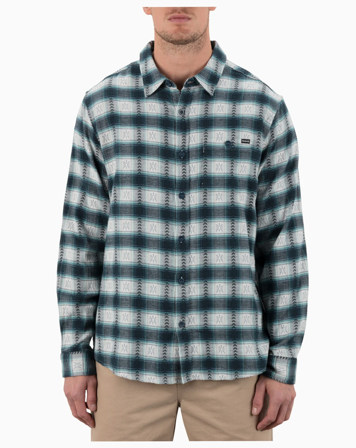Men's Portland Stretch Flannel Long Sleeve Shirt