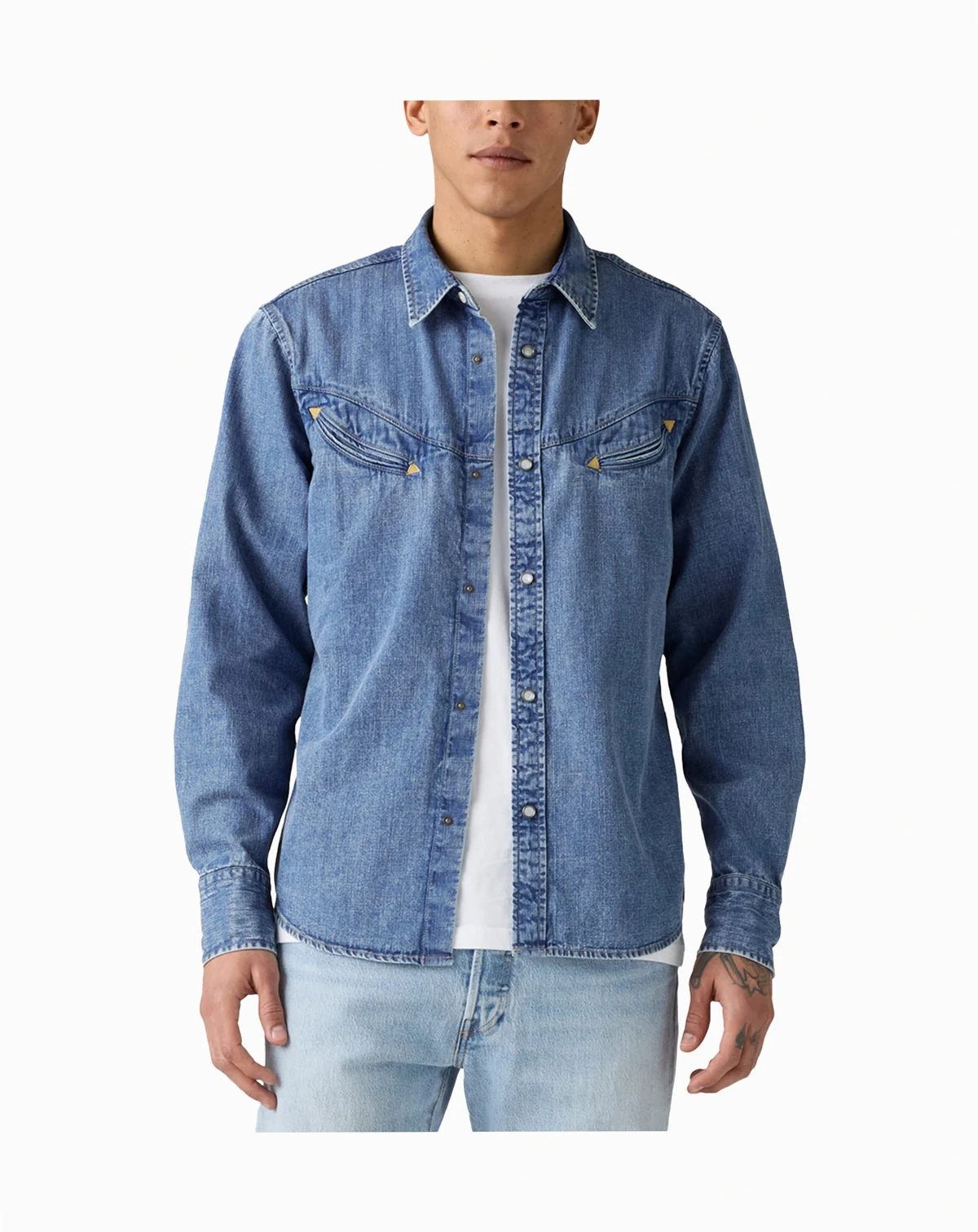 Men's Cotton Western Shirt