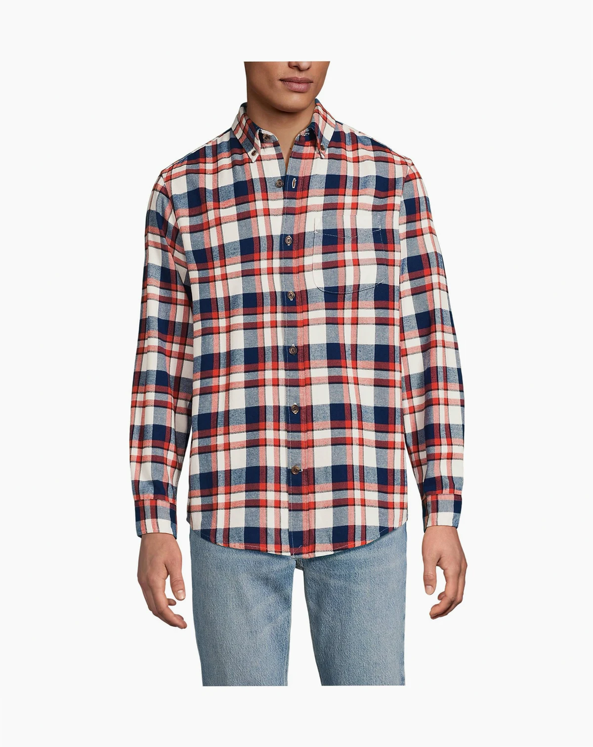 Men's Long Sleeve Flagship Flannel Shirt