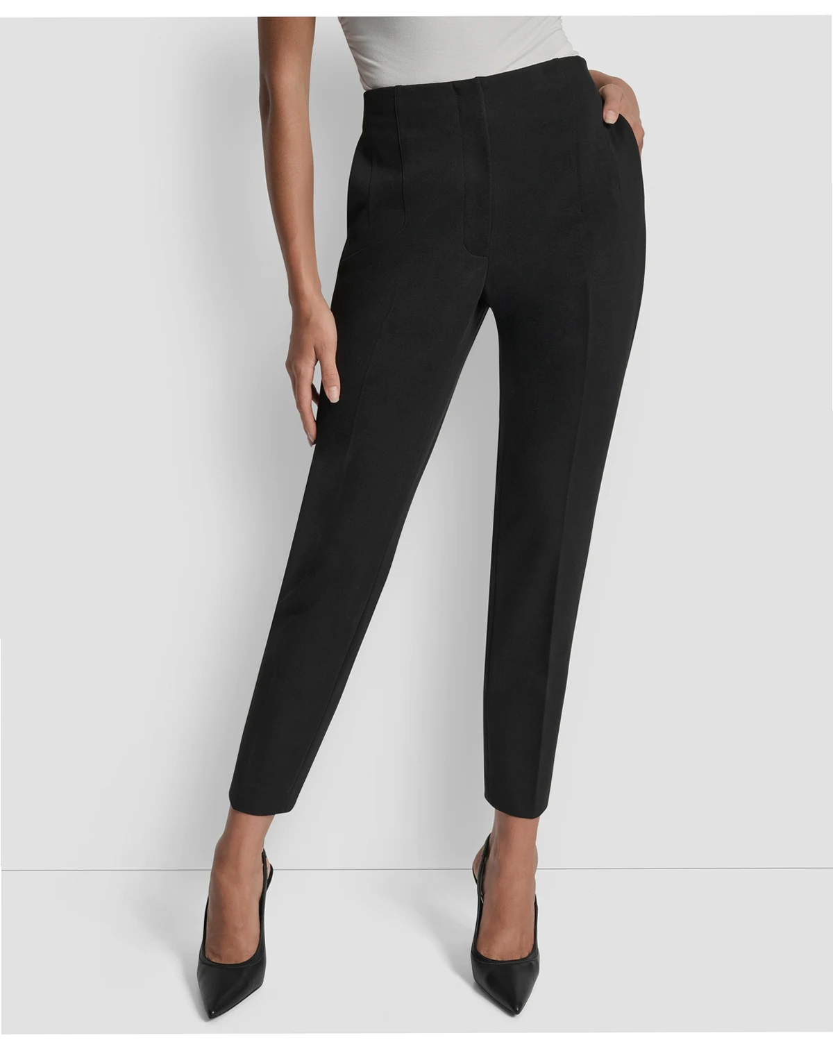 Women's Hollywood Slim-Leg Ponte Knit Pants