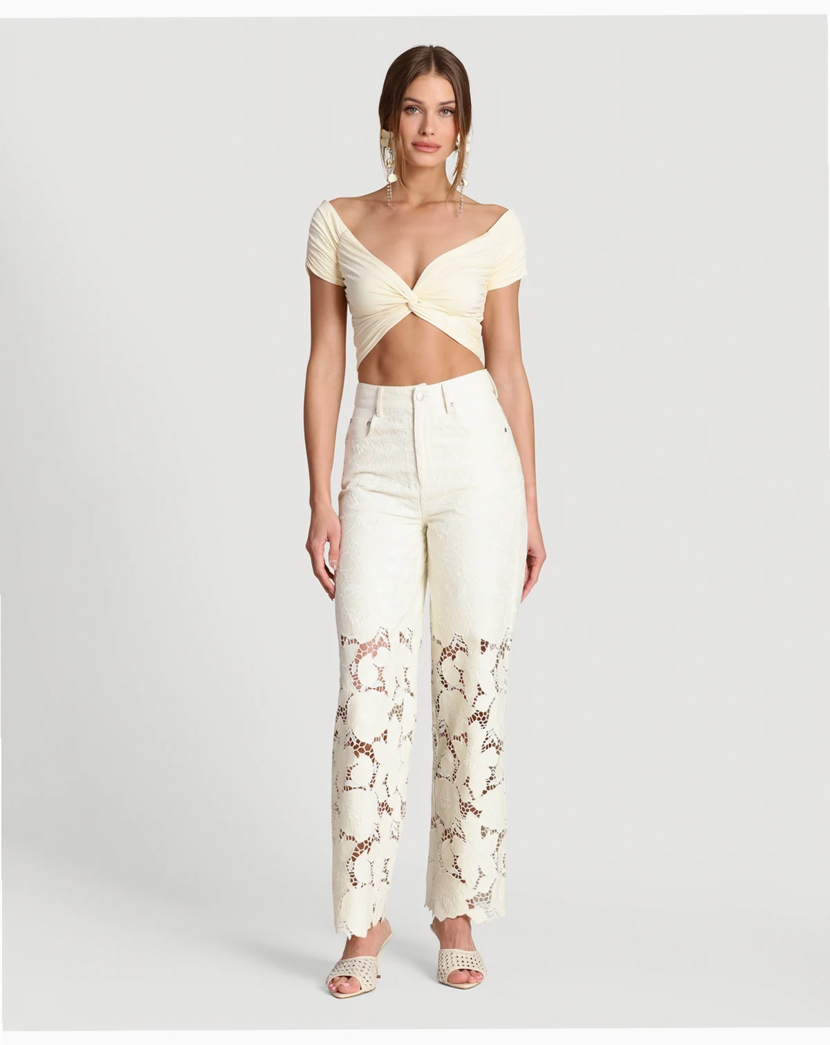 Women's Mid-Rise Straight Leg Pants