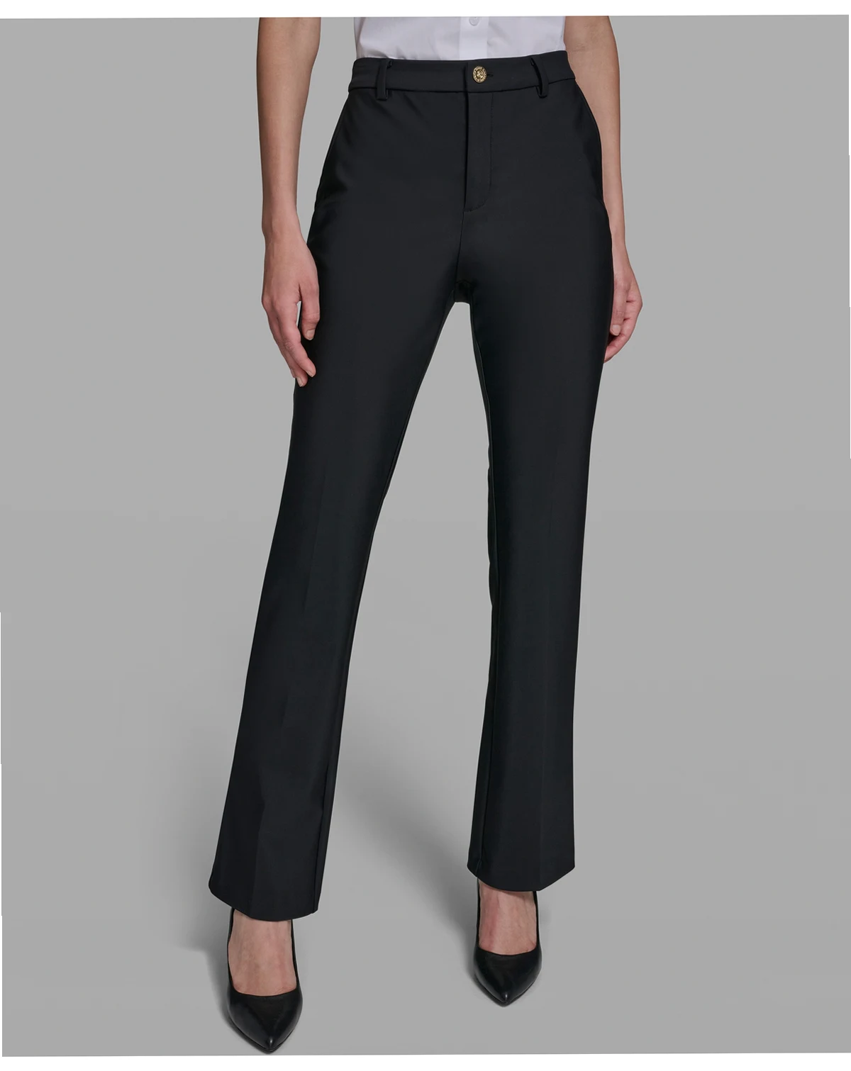 Women's Mid-Rise Straight Compression Pants